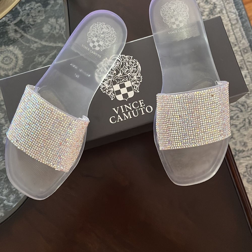 Vince Camuto bedazzled Sandals